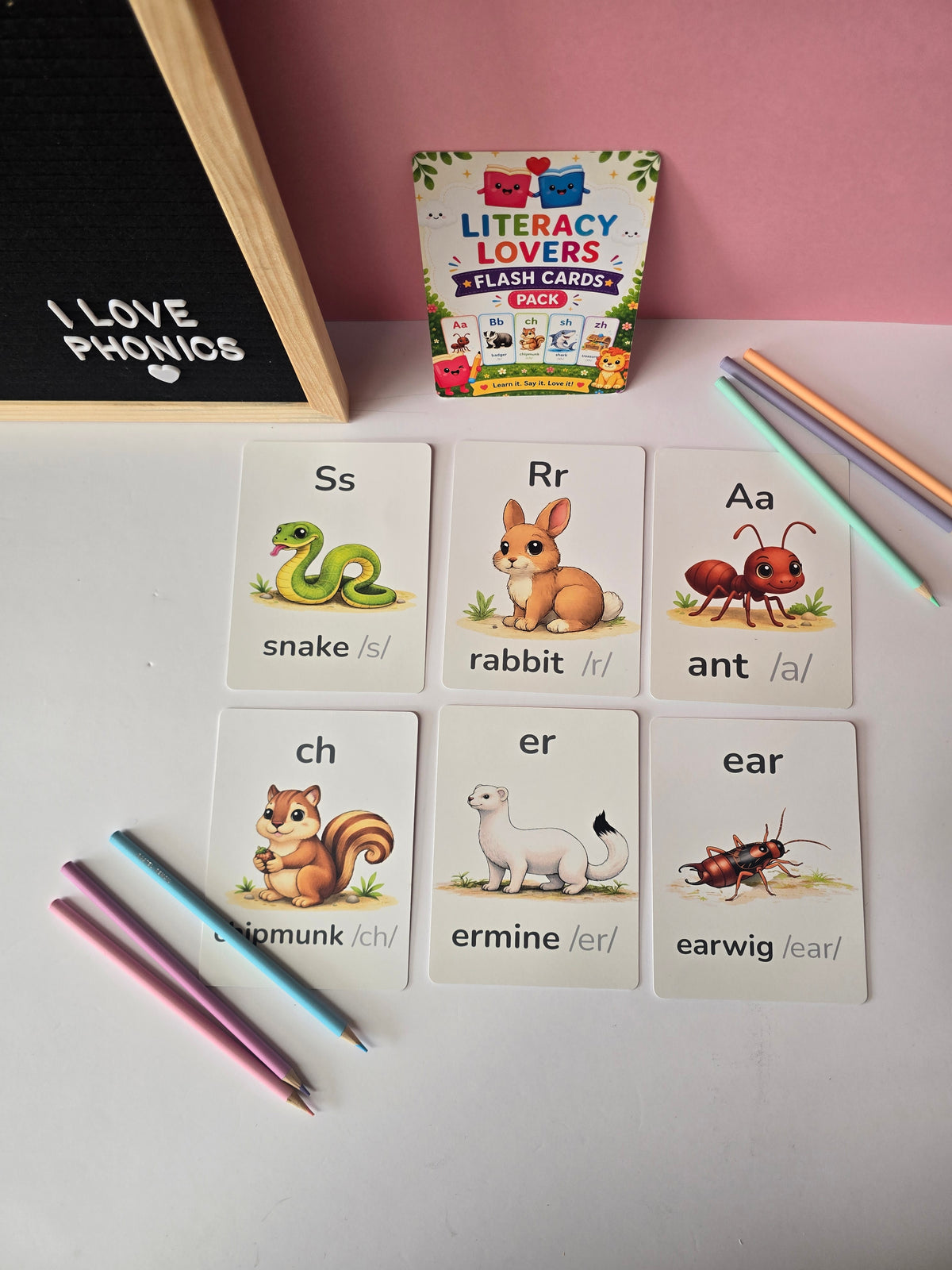 Phonics Flash Cards
